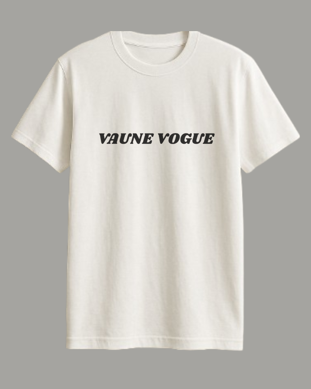 Vaune Vogue Statement Unisex Basic T-Shirt