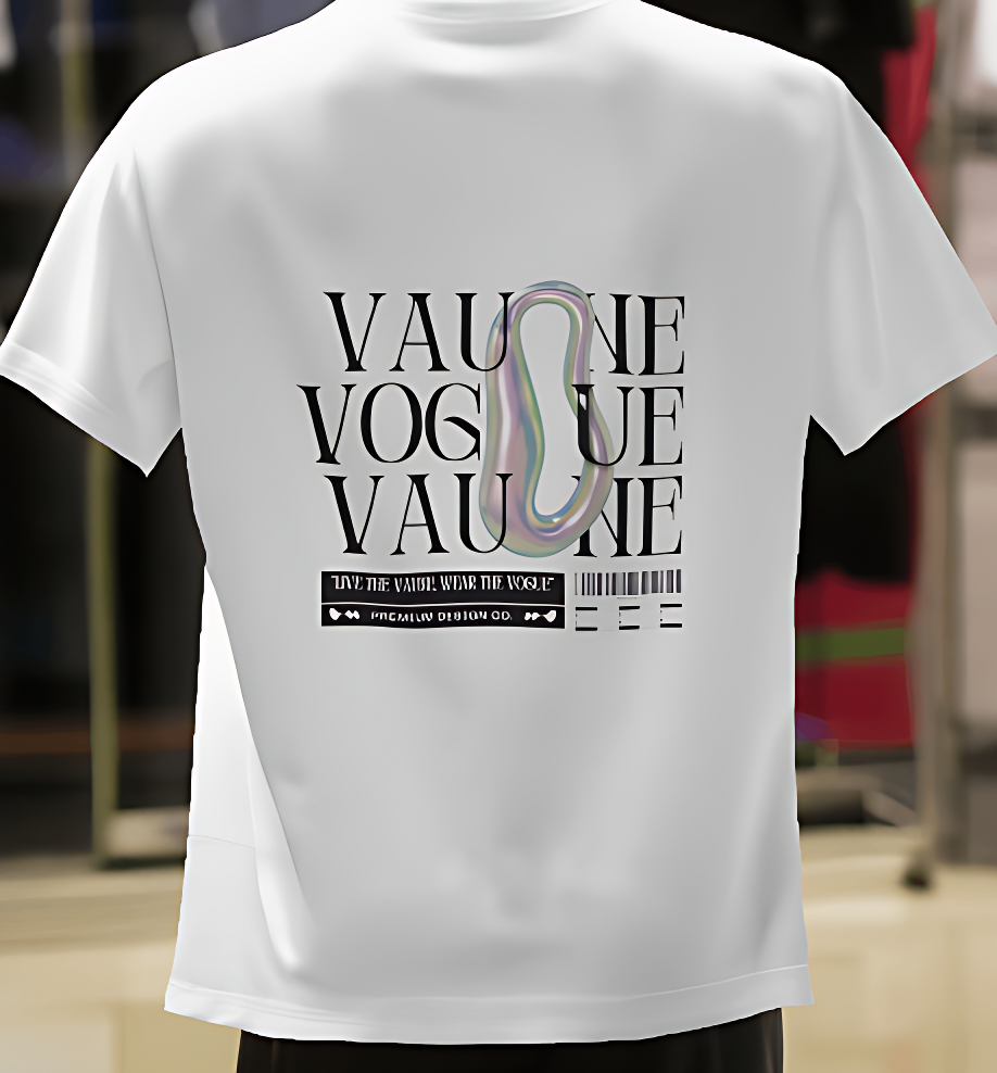 Vaune Vogue Statement Unisex Basic T-Shirt